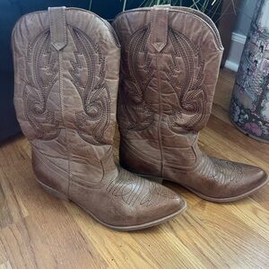 Brown Cowgirl Boots